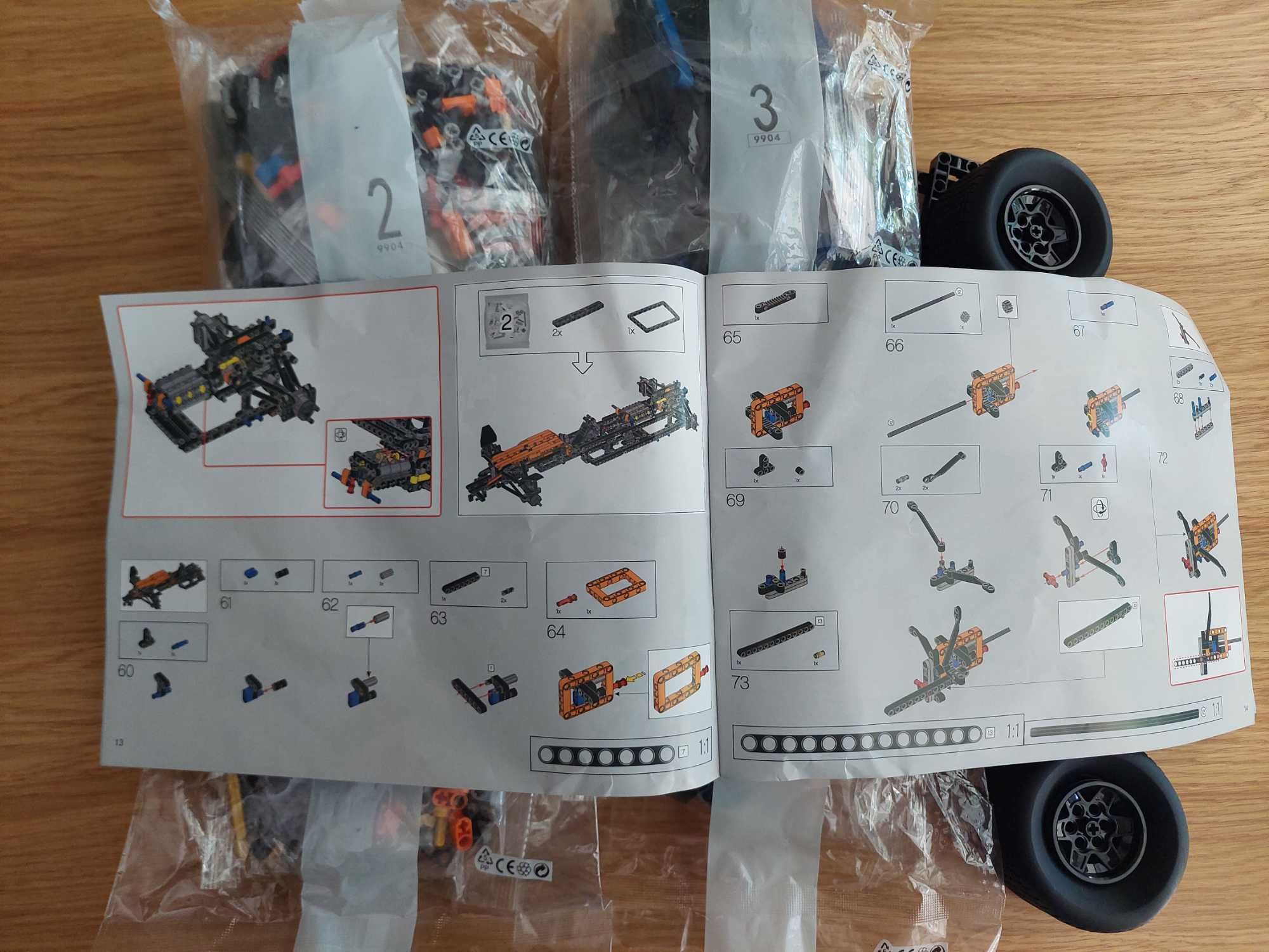 Klocki Technic 42141 bolid F1 McLaren Formula 1 (Lego Lepin Cada)