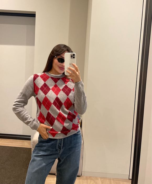 Люкс бренд крутий светр вовна S