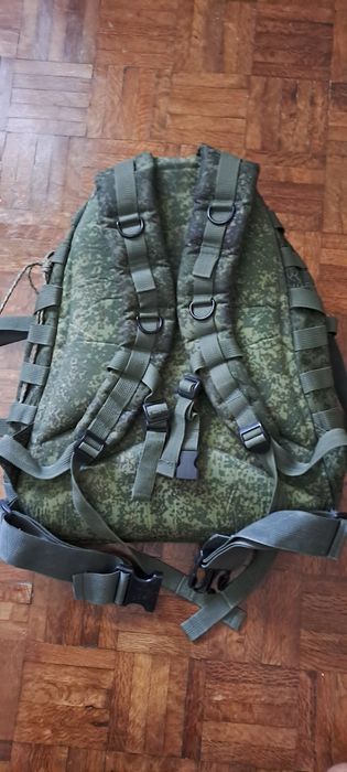 Mochila táctica 30 litros Russa da frente leste