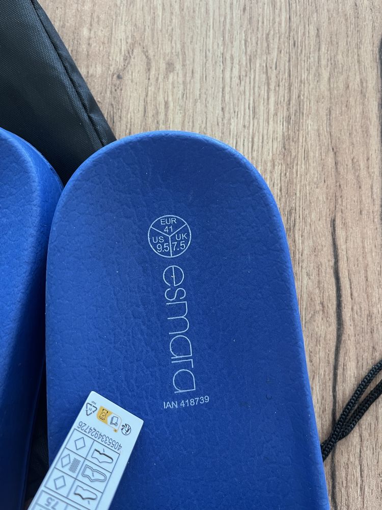 Klapki Lidl nowe rozmiar 41