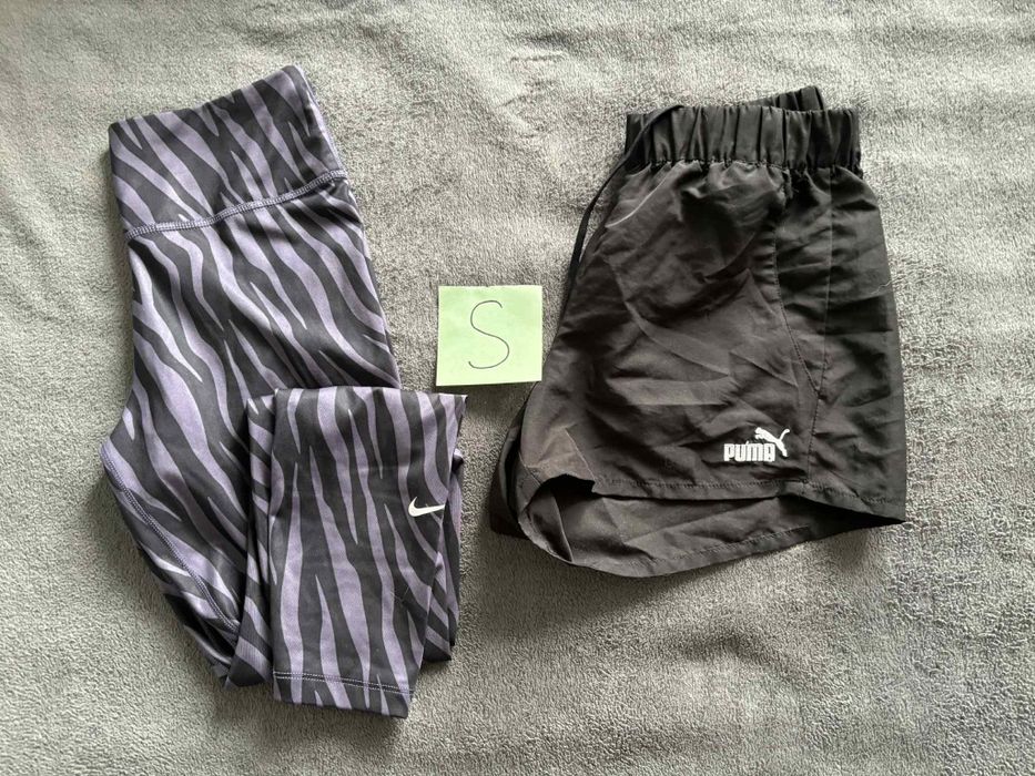 Spodnie leginsy, spodenki