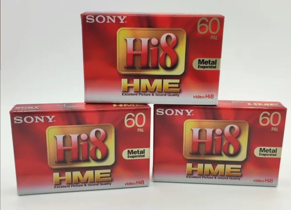 Cassete video hi8 Sony