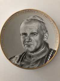 Prato alusivo ao Papa João Paulo II