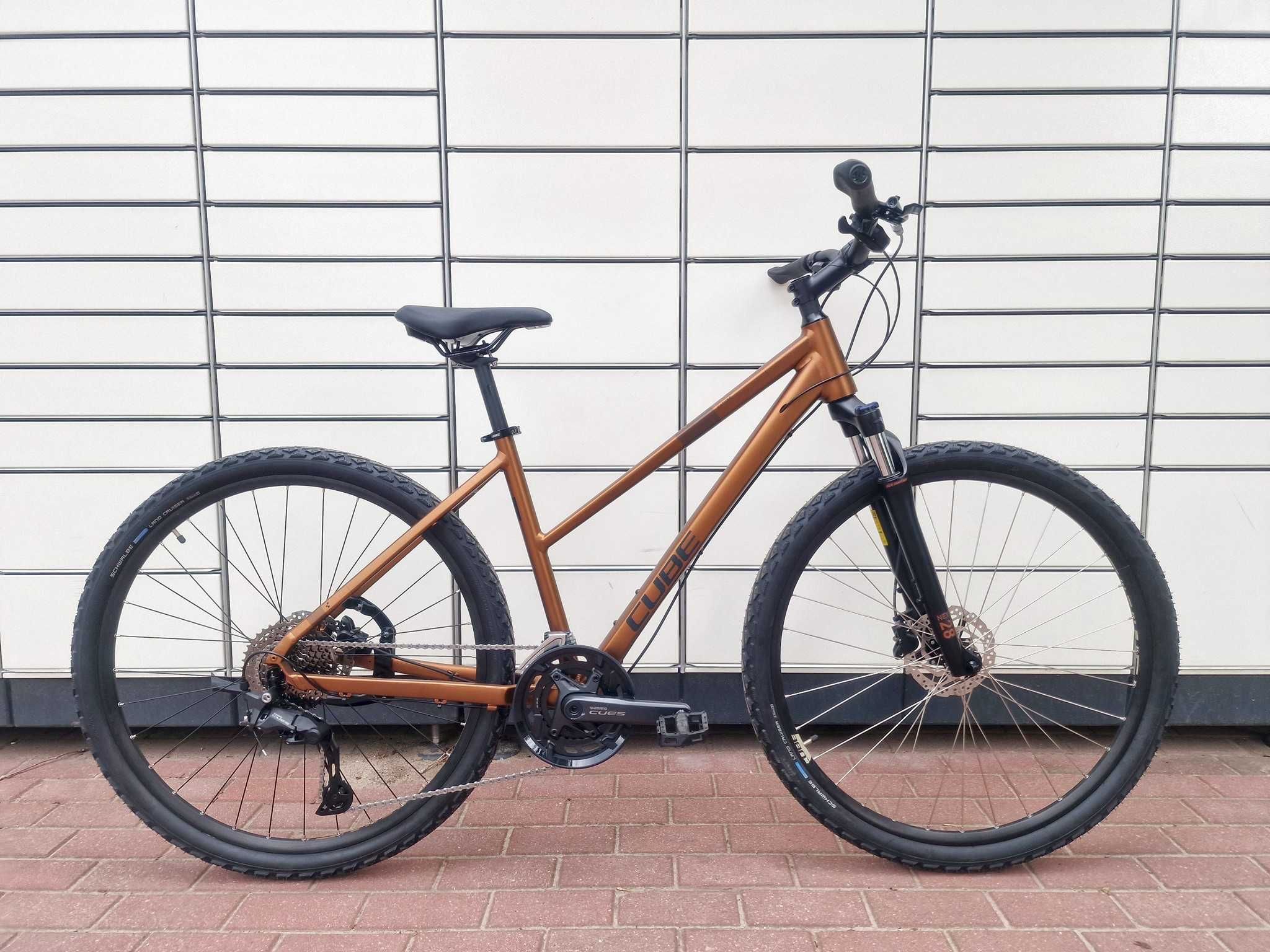 NOWY -20% Rower crossowy Cube Nature PRO / rozm XS / Shimano CUES 2x10