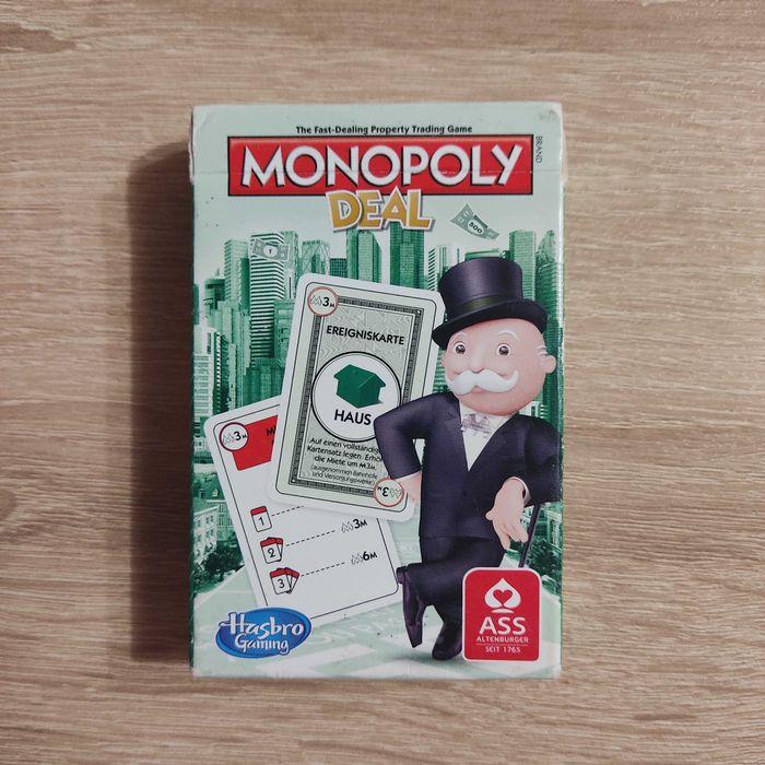 Настільна карткова гра Монополія Угода
