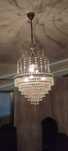 Lustre de tecto em cristal