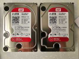 Dwa dyski 2TB WD Red