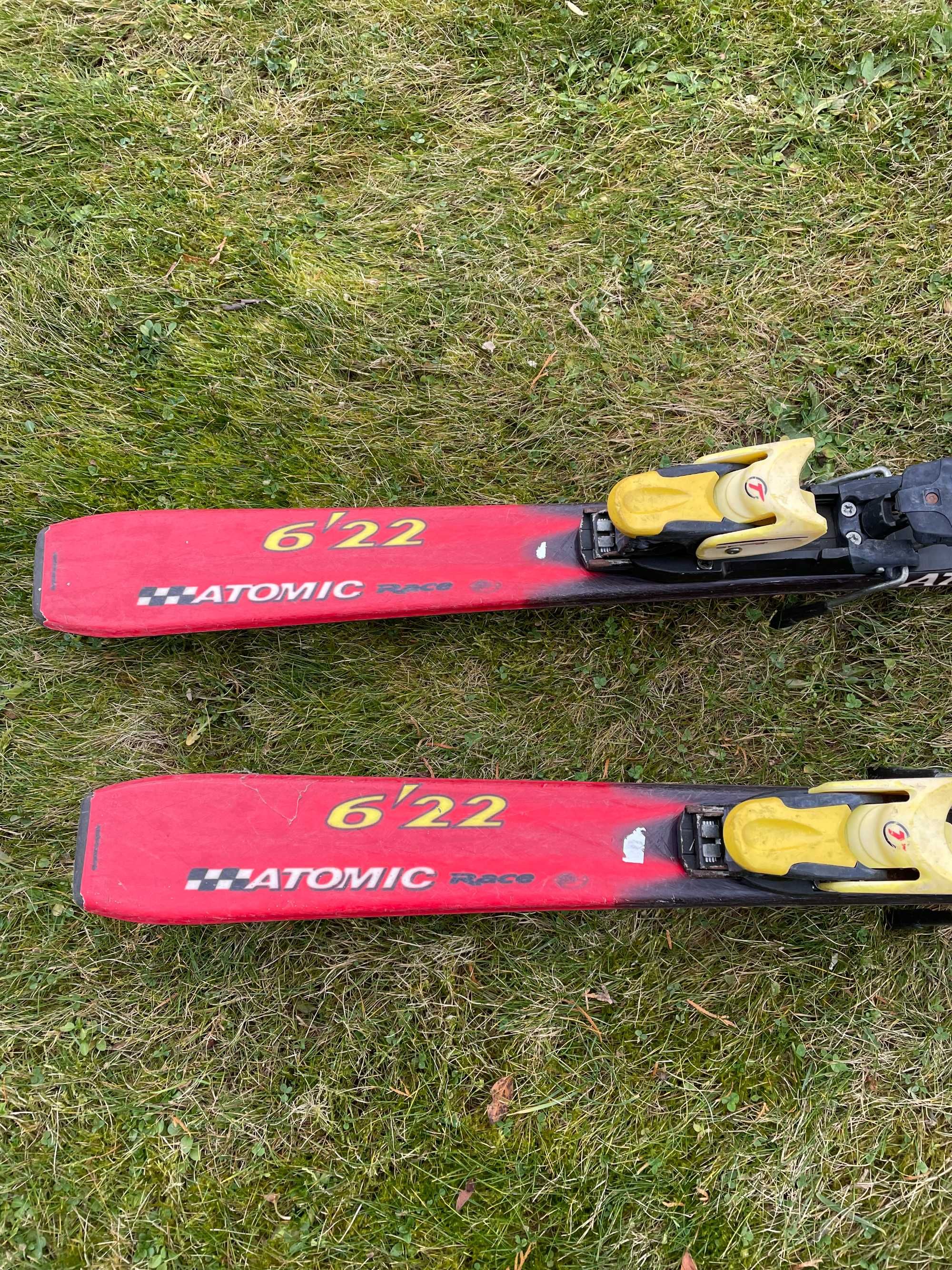 narty dziecięce atomic 6 22, 147 cm
