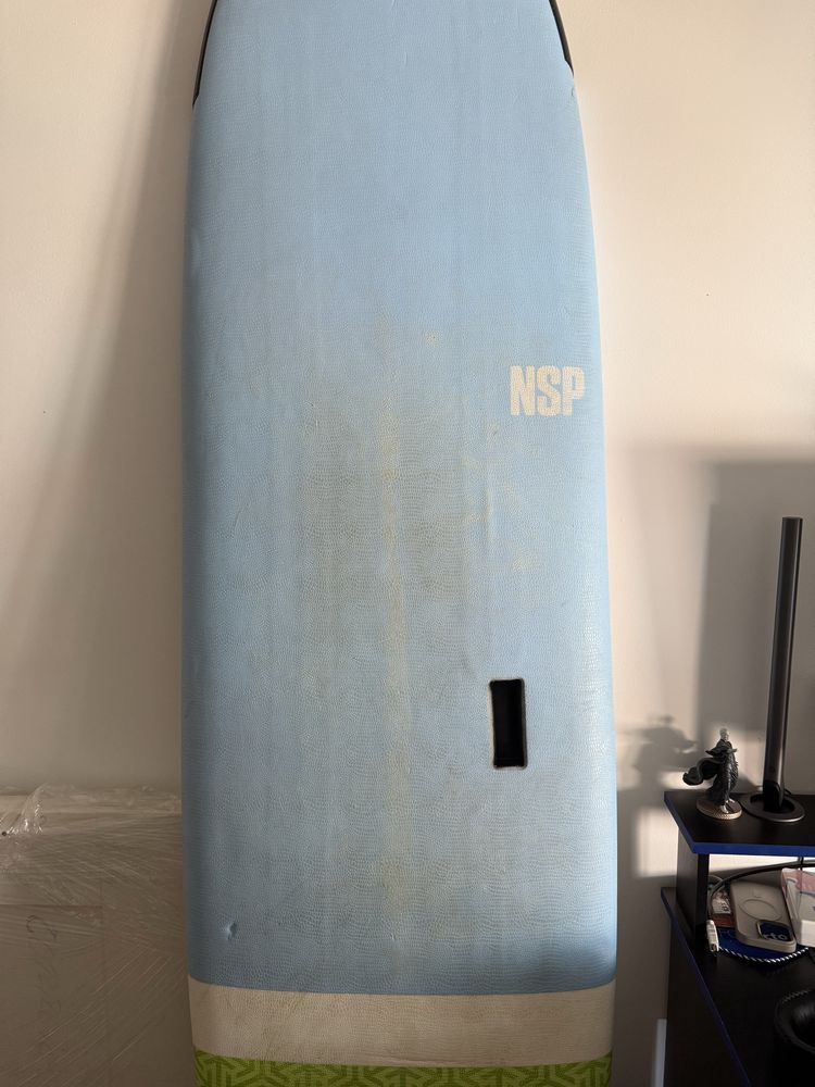Softboard NSP P2 Surf Wide 7'4" + Capa SLAB + Leash