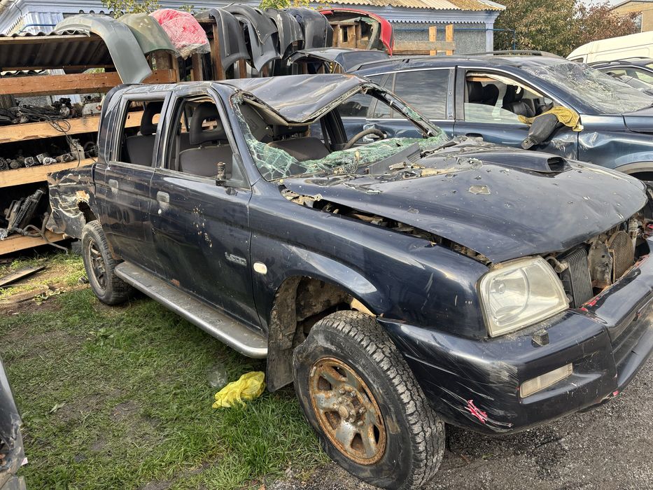 Авторозборка mitsubishi l200 шрот автозапчасти л200 2.5 механіка митсу