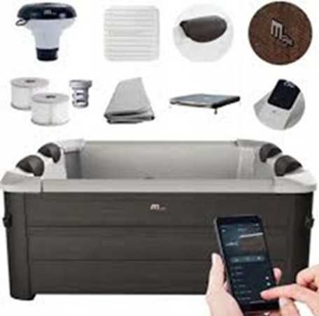 Jacuzzi Ogrodowe Spa Panelowe Sztywne TRIBECA MSpa 6 osobowe WiFi 40st