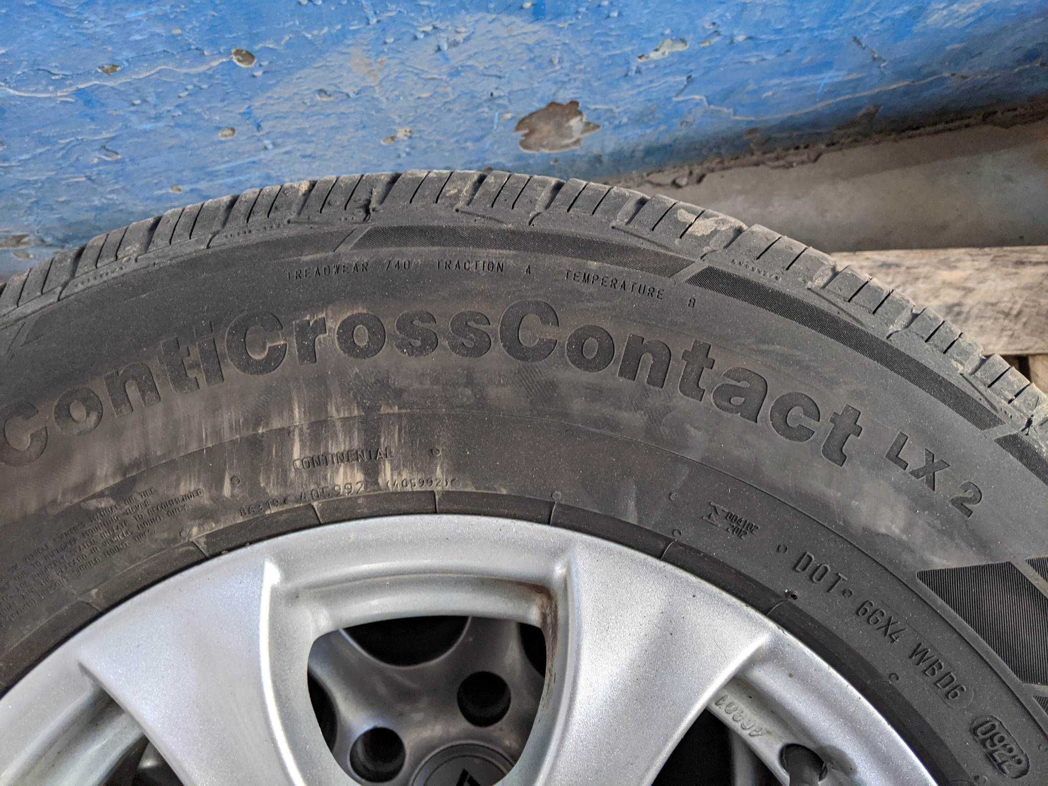 Шина гума резина колесо Continental ContiCrossContact LX2 225/75 R16