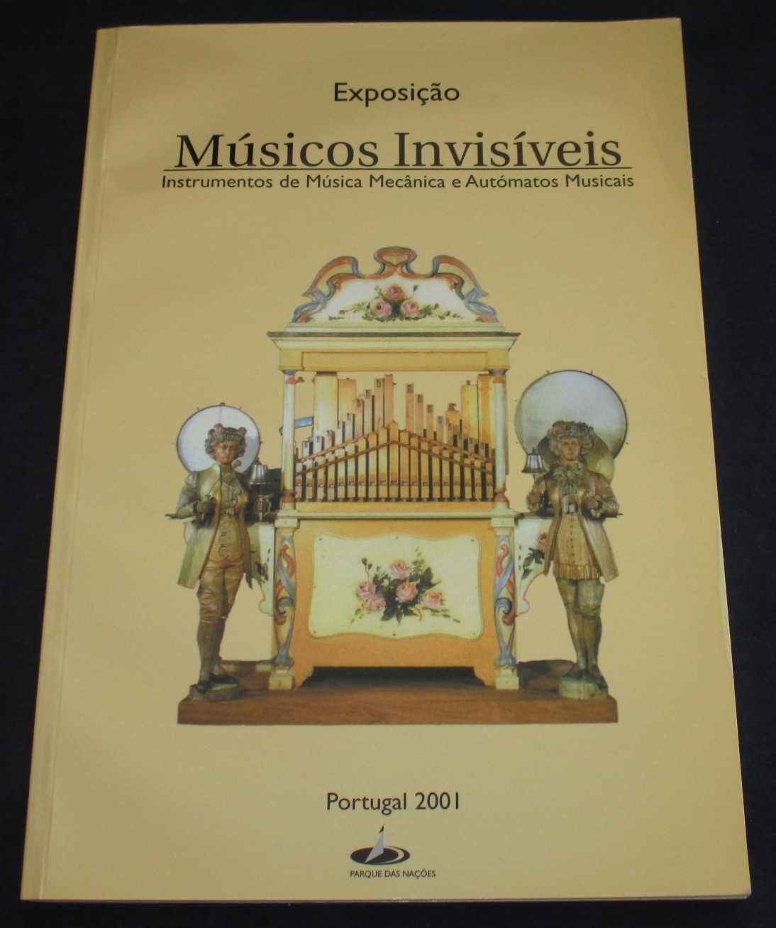 Livro Músicos Invisíveis Instrumentos de Música Mecânica e Autómatos