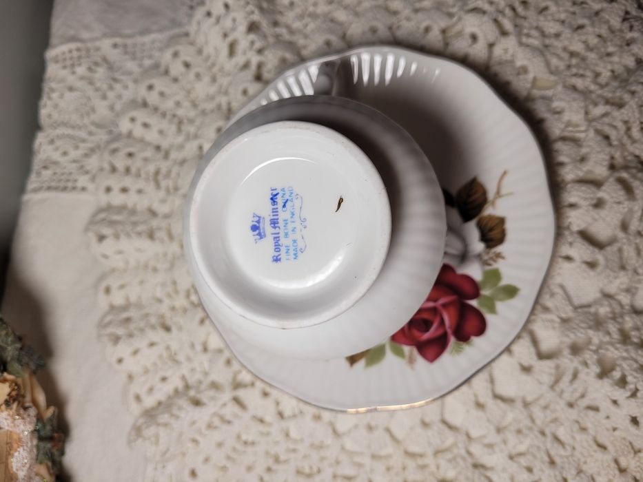 Кавова пара Англія костяний фарфор