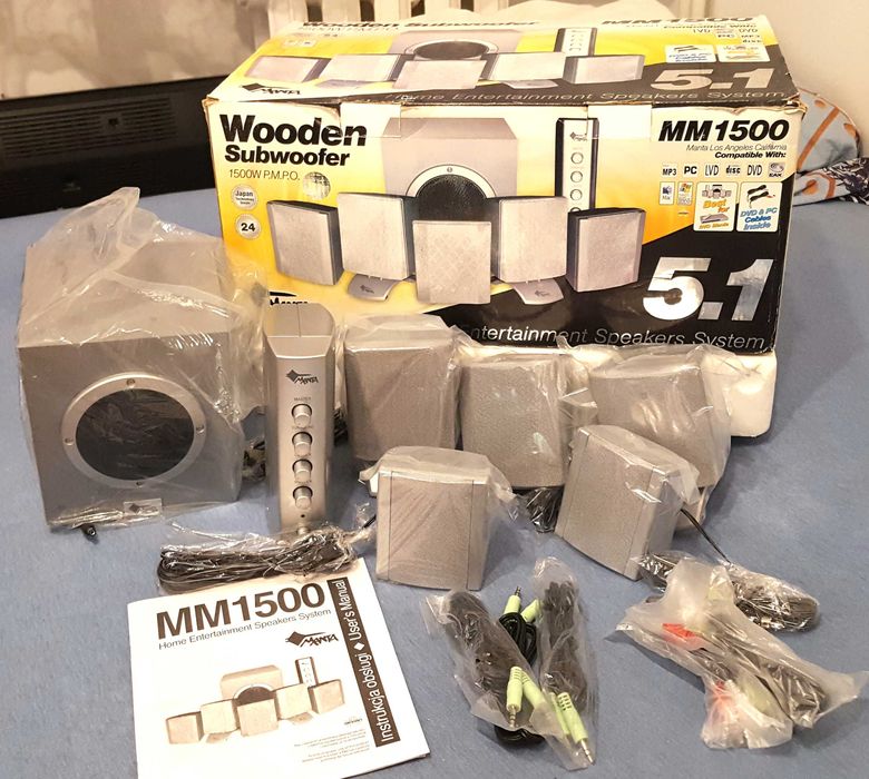 Zestaw kima domowego Manta MM 1500+DVD Emperol 4