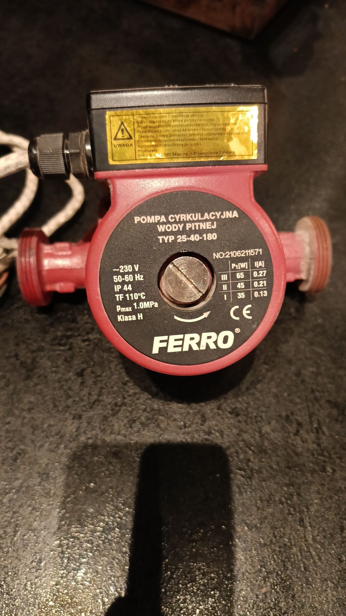 Pompa cyrkulacyjna Ferro
