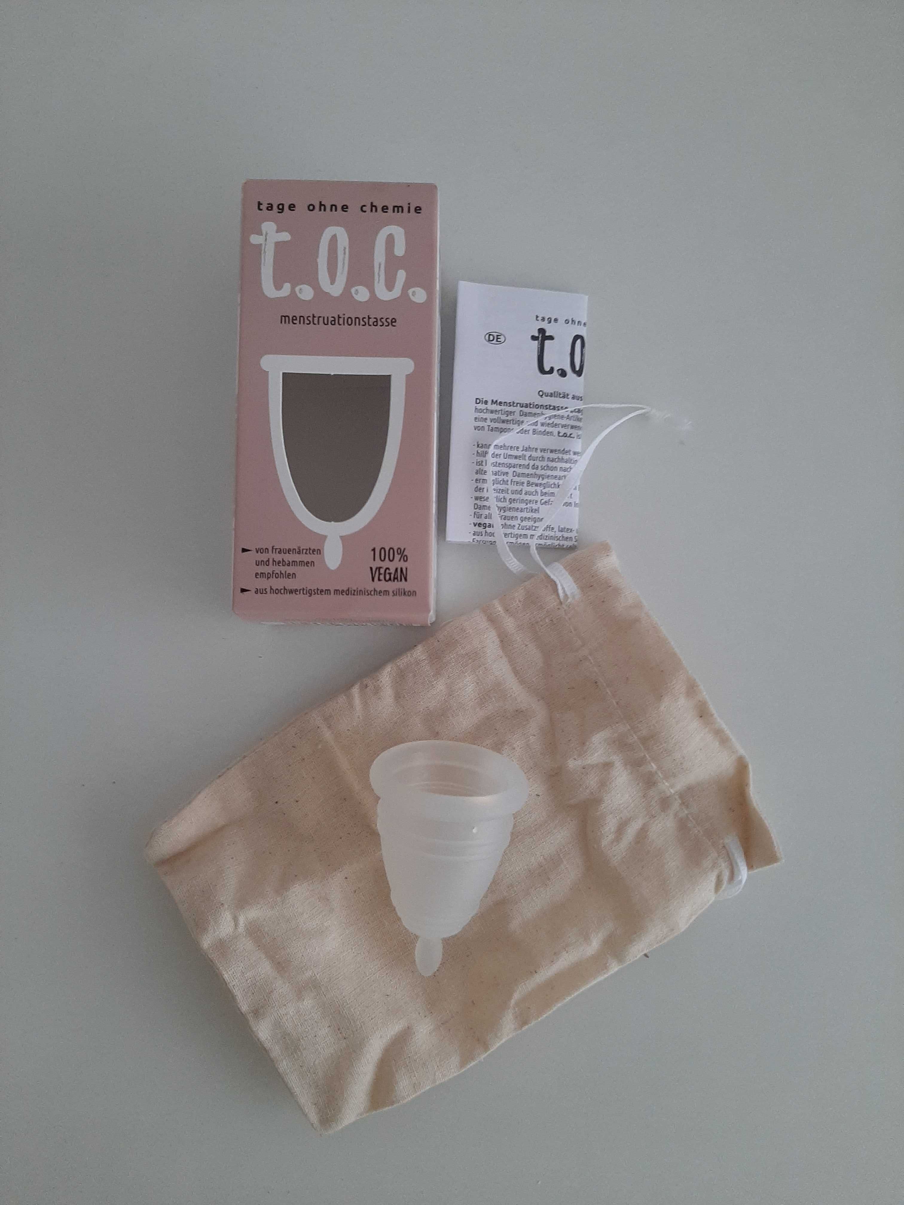 Kubeczek menstruacyjny wegański rozmiar S t.o.c
