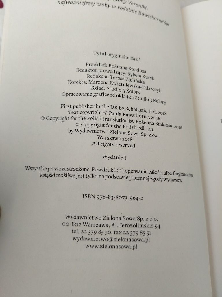 W cudzym ciele Paula Rawsthorne
