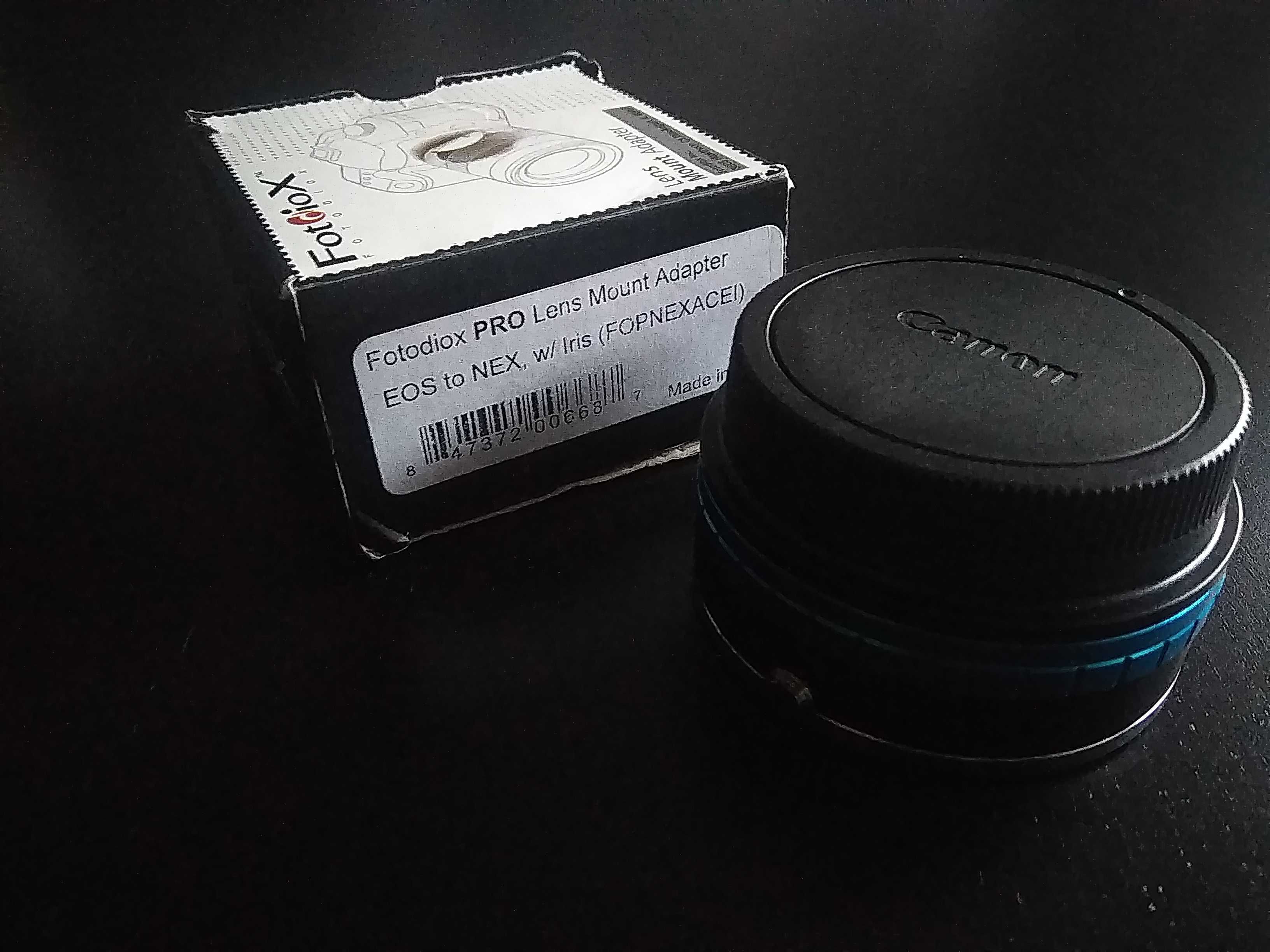 Adapter Fotodiox Pro Canon EF na Sony E / NEX