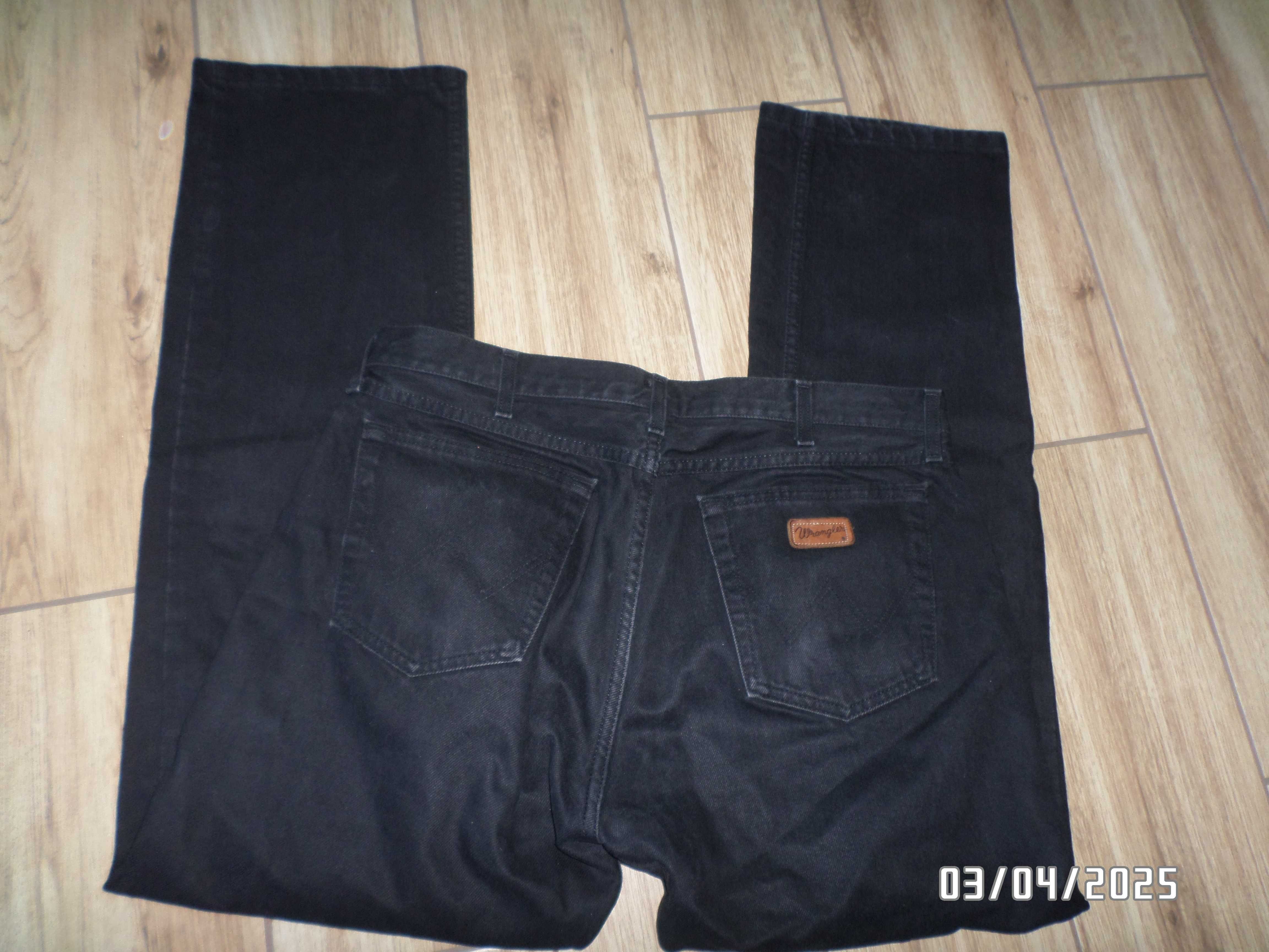 firmowe spodnie jeans męskie WRANGLER-XL-35/32