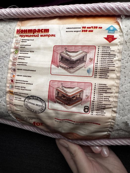 Матрас 180-200 см