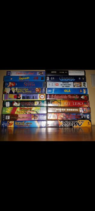 Cassetes VHS originais