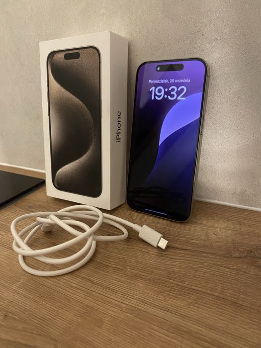 iPhone 15 Pro 90% 128GB stan jak nowy