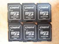 Adapter do kart micro SD HC Kingston Verbatim Good Ram Integral
