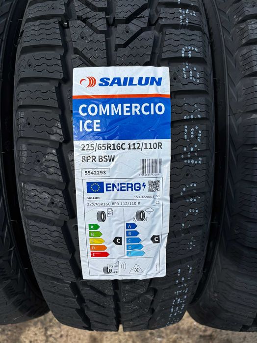 Okazja opony zimowe 225/65R16C 112/110R SAILUN COMMERCIO ICE NOWE 2025