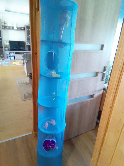 Pojemnik na zabawki siatkowy