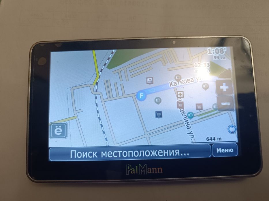 GPS навігатор PalMann