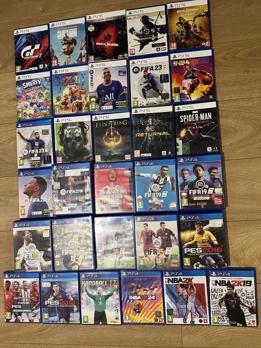 Sprzedam zamienię gry dla dzieci lego szymparty fifa Ps4 slim Pro Ps5