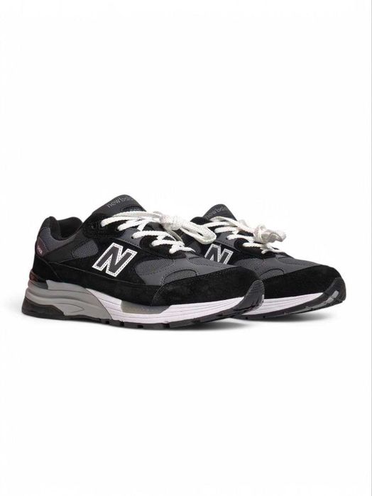Кросівки New Balance 992 Black/Grey premium