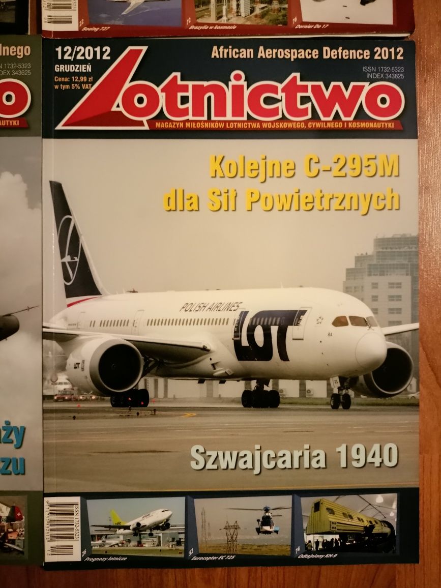 Kolekcja magazynów Lotnictwo