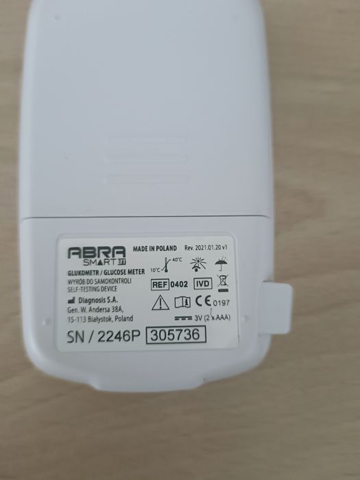 Glukometr Abra Smart NOWY