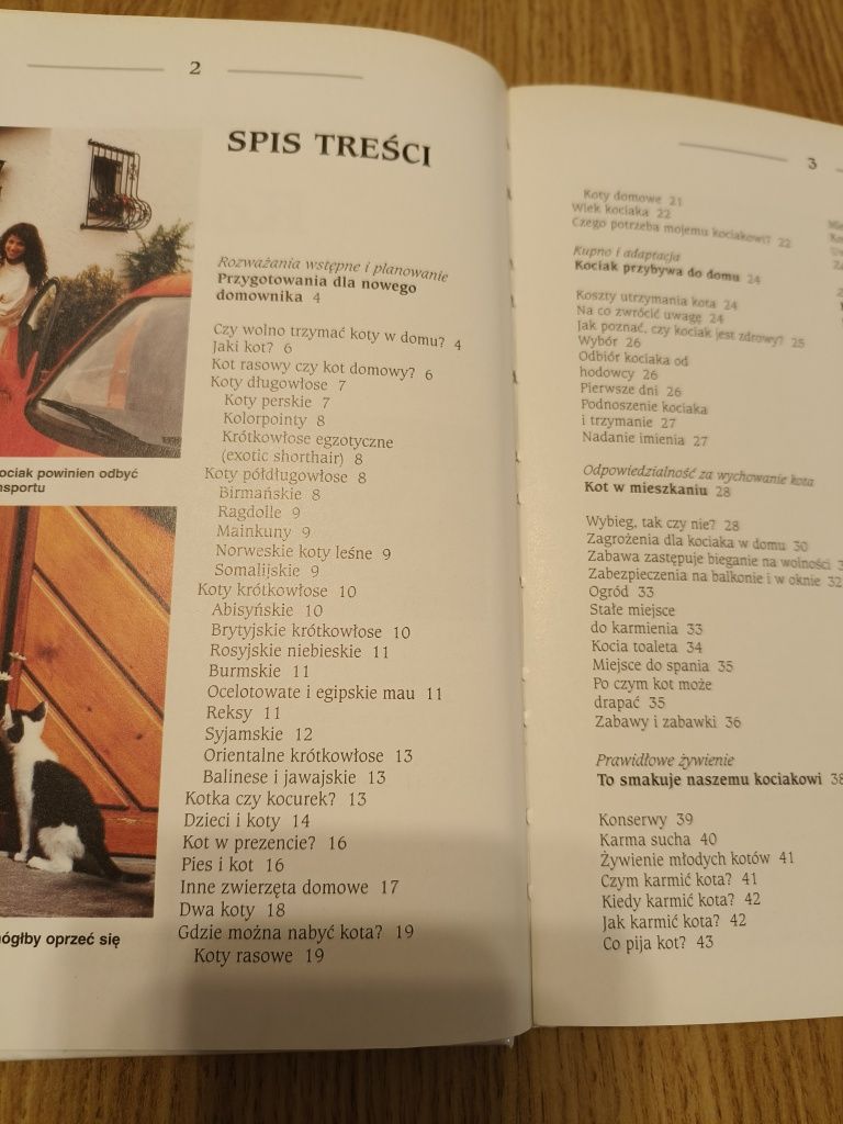 Książki Ty i twój kot i Kociak przybywa do domu
