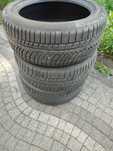 Continental 245/45 r18 TS850P - trzy sztuki, używane
