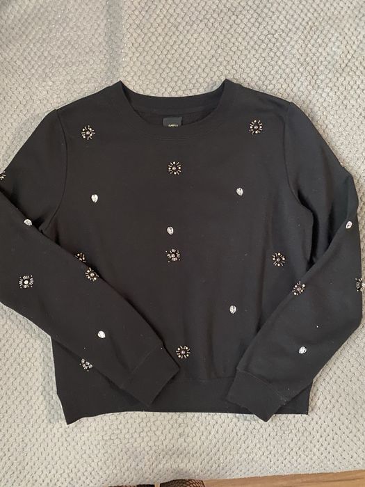 Sweter krysztalki diamenciki perelki