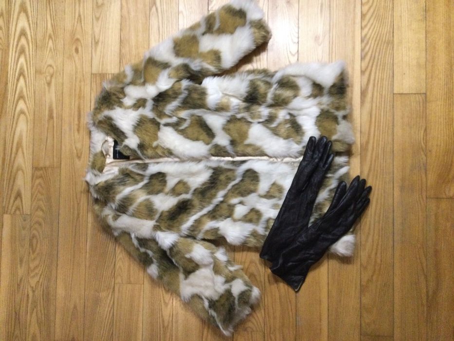 Futerko eko sztuczne miś płaszcz kurtka DOROTHY PERKINS