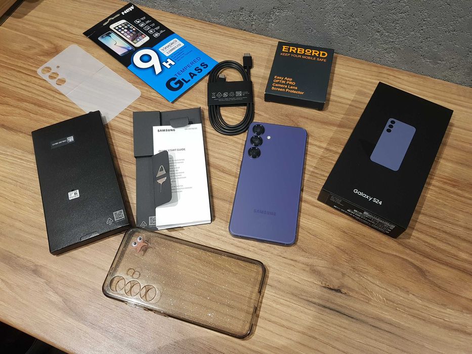 SAMSUNG Galaxy S24 8/256GB - Gwarancja - Cobalt Violet