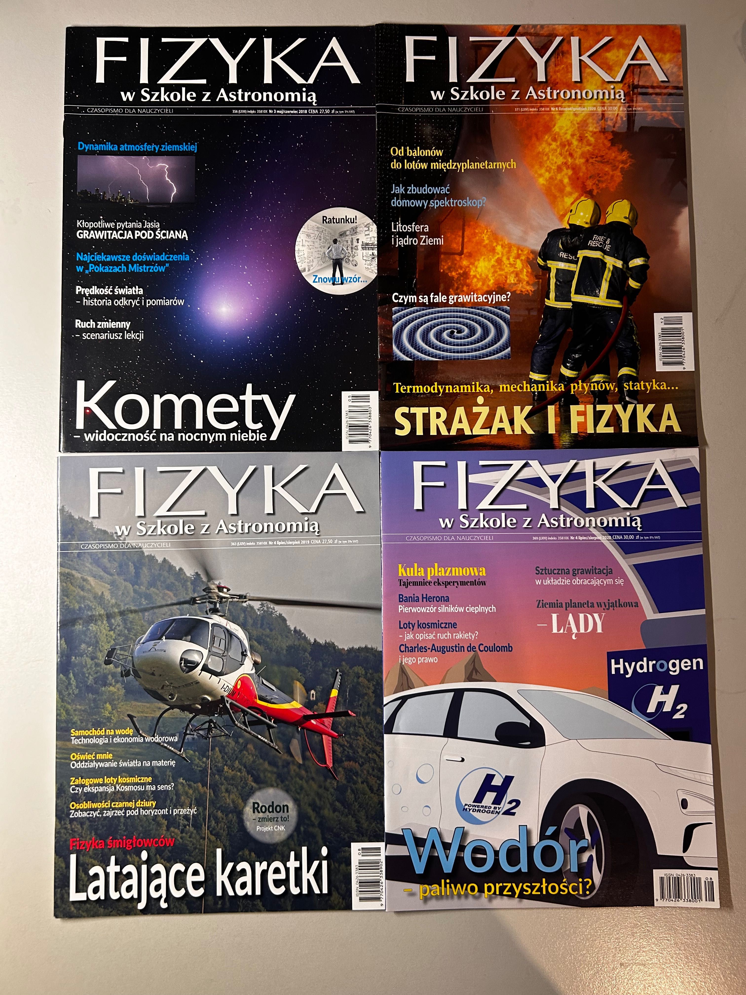 Fizyka w szkole z astronomią 4 czasopisma