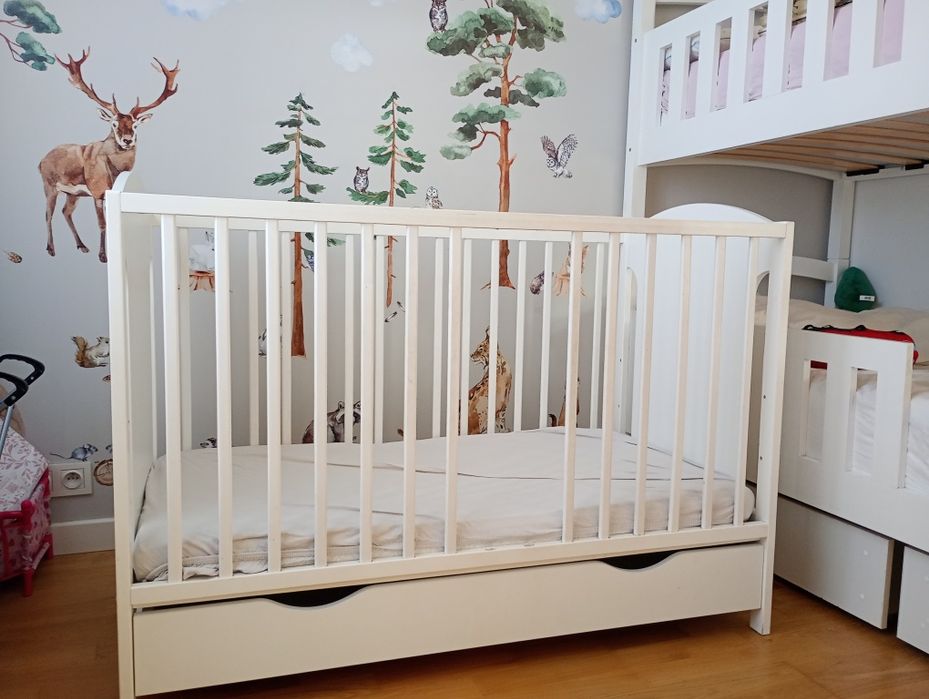 Łóżeczko niemowlęce 120x60