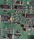 ATMEGA8 16PU + 2902 + 2904 + L5970D на платі
