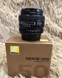 Объектив AF Nikkor 50mm f/1.4 D