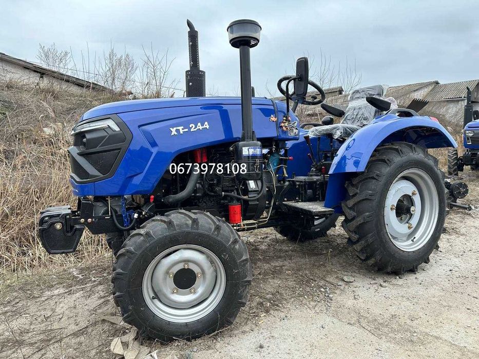Мінітрактор Forte XT-244(3*1) ГУР 3 цилінд. Привід 4х4 Кредит Доставка