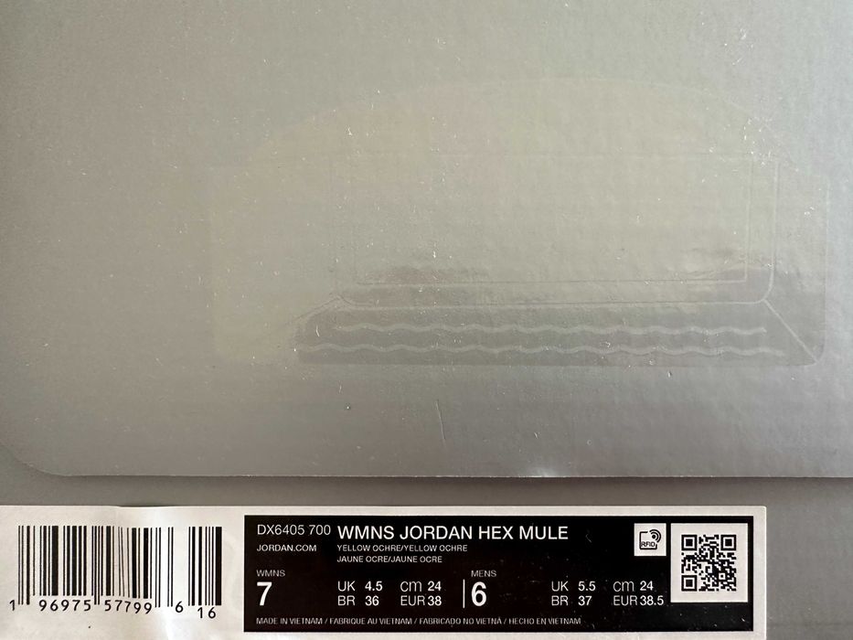 Шльопанці Jordan Hex Mule тапочки капці DX6405-700