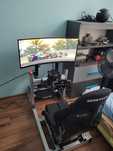Zestaw simracingowy - Fanatec, monitor, kokpit