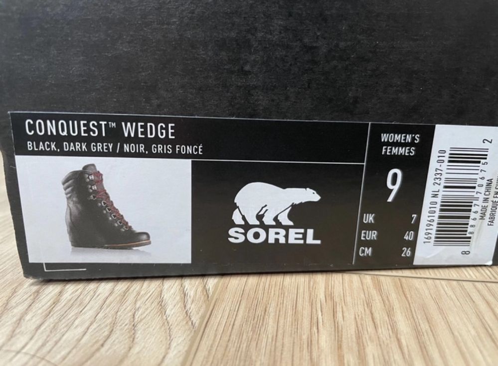 Nowe buty Sorel rozmiar 40