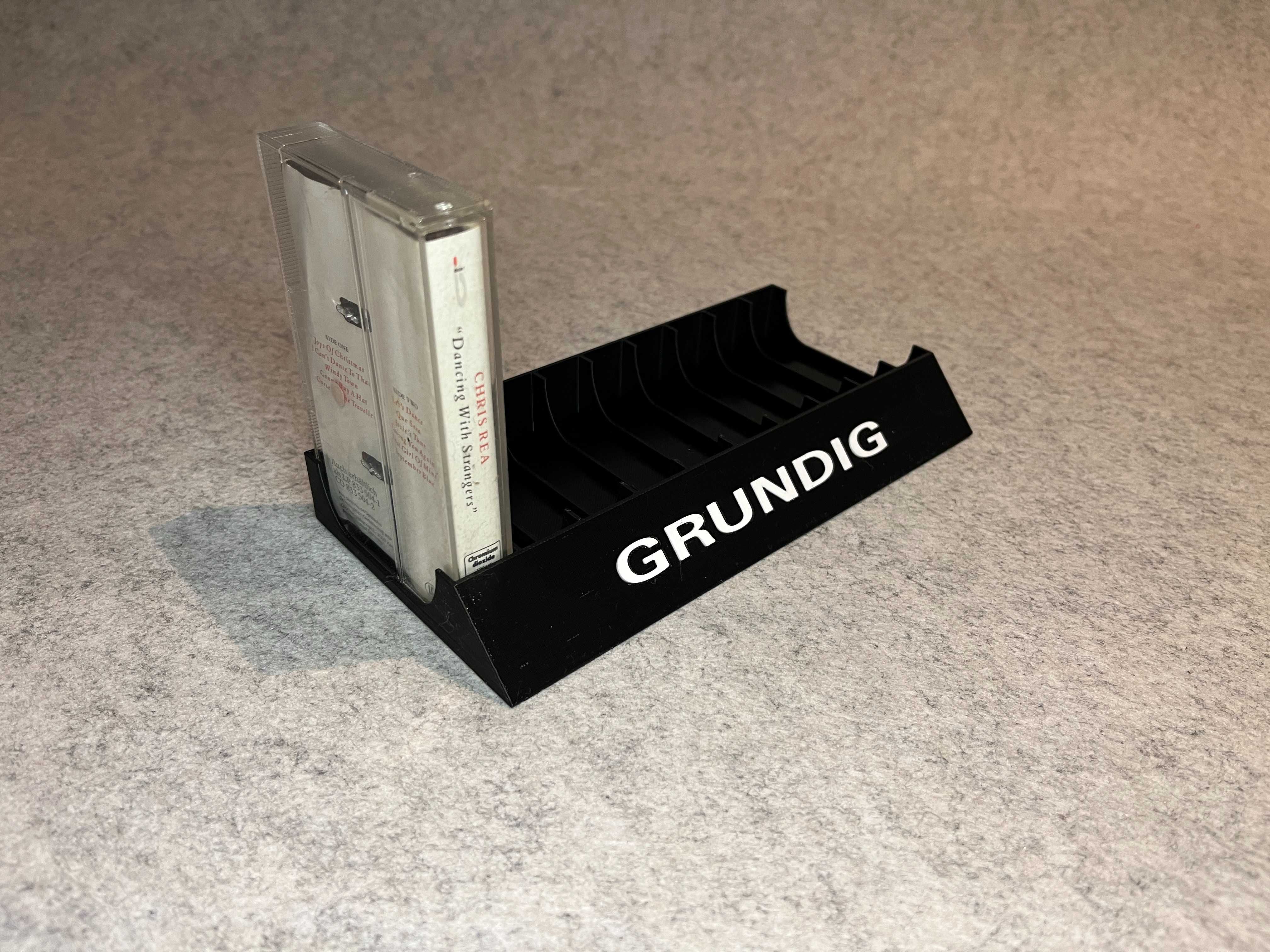 Stojak na kasety magnetofonowe Grundig
