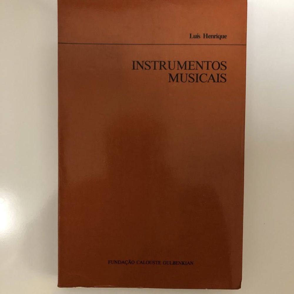 Instrumentos Musicais, Fundação Calouste Gulbenkian, 1988